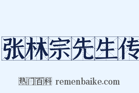 张林宗先生传是什么意思的图片